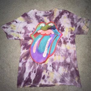Rolling Stones Tie Dye Shirt